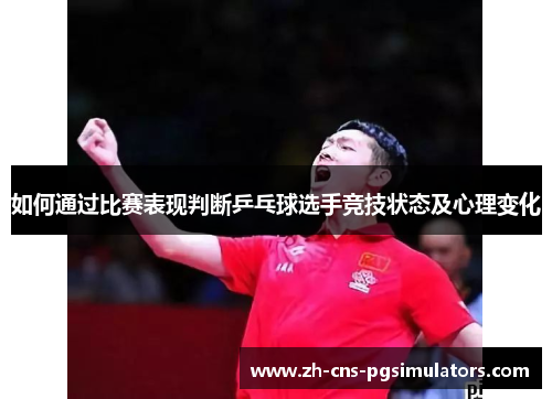 如何通过比赛表现判断乒乓球选手竞技状态及心理变化